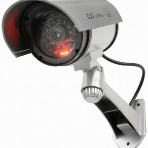 Camera Imitation Weatherproof Security with LED