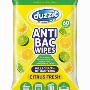 Wipes DUZZIT Anti Bac Citrus Biodegradable x60