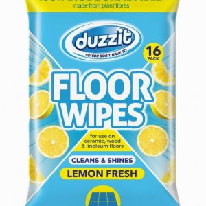 Wipes DUZZIT Lemon Floor Biodegradable x16