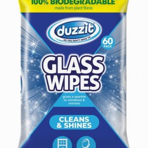 Wipes DUZZIT Glass Biodegradable x60