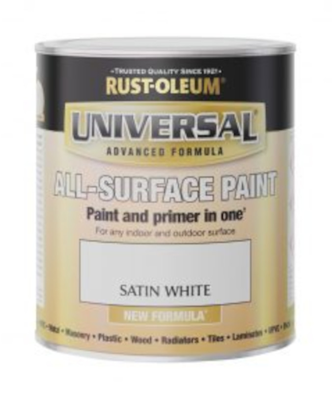 Paint UNIVERSAL Satin White 250ml