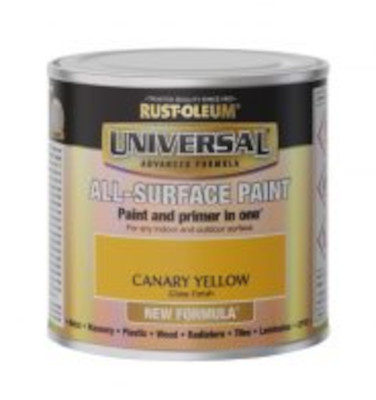 Paint UNIVERSAL Gloss Canary Yellow 250ml