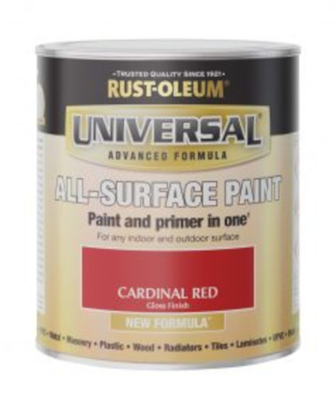 Paint UNIVERSAL Gloss Cardinal Red 750ml