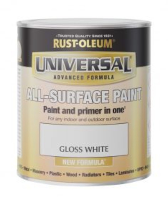 Paint UNIVERSAL Gloss White 250ml