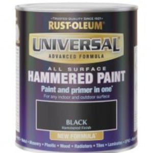 Paint UNIVERSAL Hammered Black 750ml