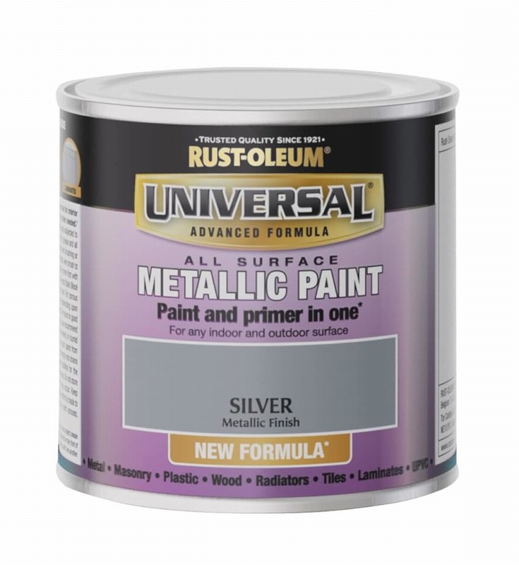 Paint UNIVERSAL Metallic Silver 250ml