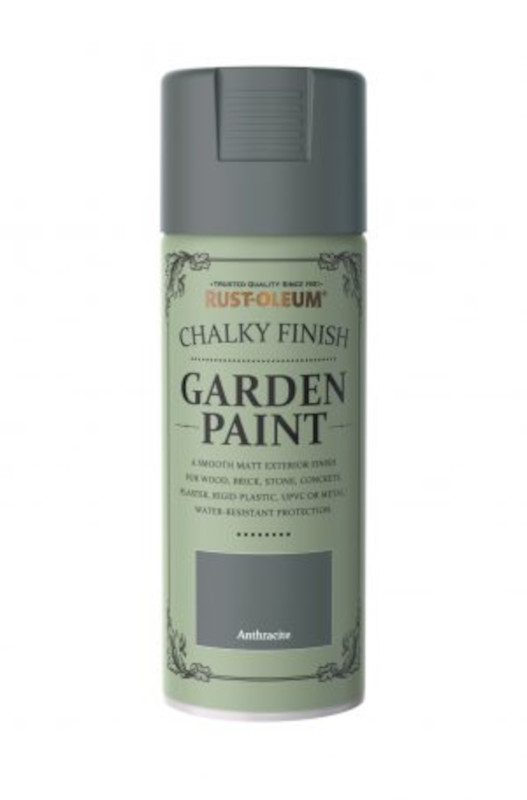 Paint Garden Chalky Finish Matt Anthracite 400ml Aero.