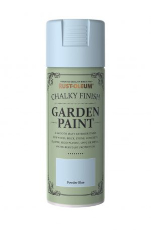 Paint Garden Chalky Finish Matt Powder Blue 400ml Aero.