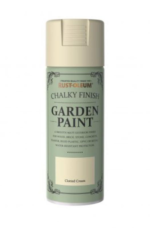 Paint Garden Chalky Finish Matt Clotted Cream 400ml Aero