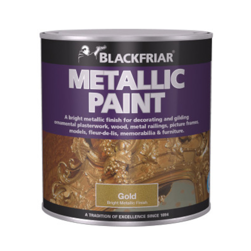 Paint Exterior Durable Metallic Gold 250ml