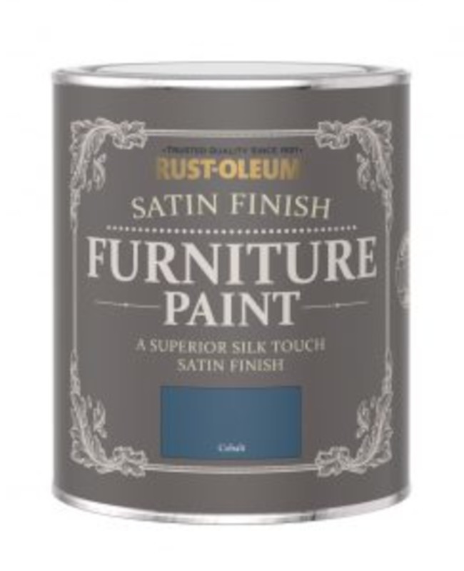 Paint Satin Furniture Cobalt 750ml