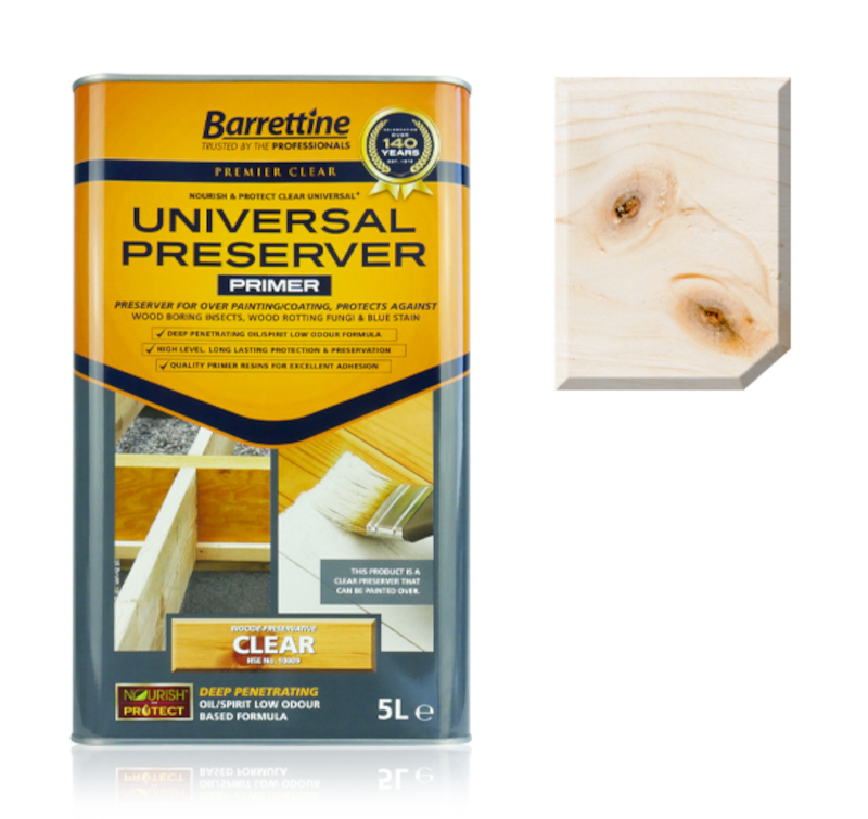 Wood Universal Preserver 5Ltr. Clear