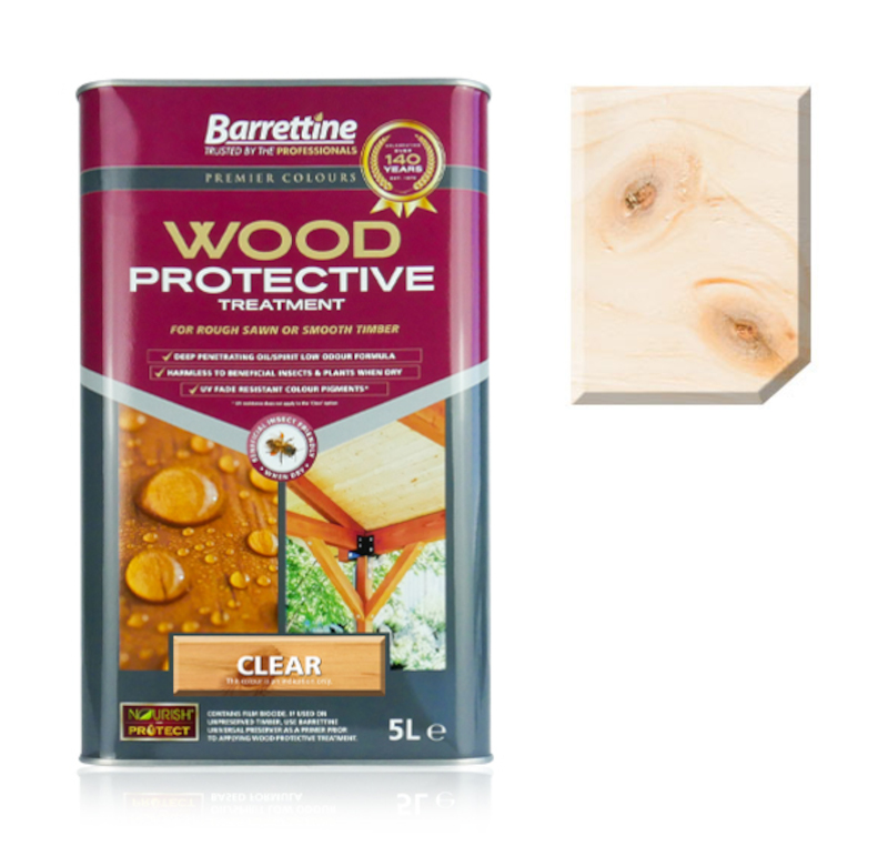 Wood Protective Treatment 5Ltr. Clear
