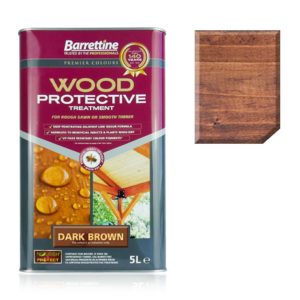 Wood Protective Treatment 5Ltr. Dark Brown