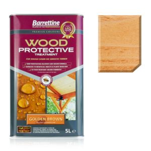 Wood Protective Treatment 5Ltr. Golden Brown